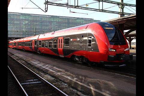 MTR Express launched its Stockholm – Göteborg open access inter-city service on March 21 (Photo: Johan Hellström/MTR).